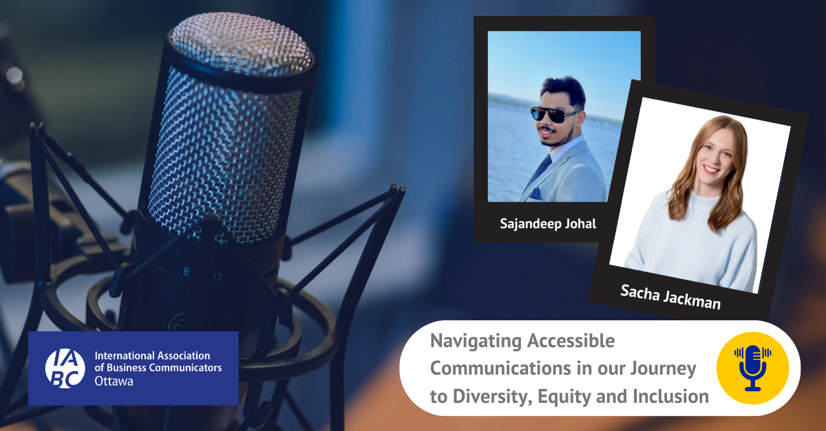 Navigating Accessible Communications in our Journey to Diversity, Equity and Inclusion